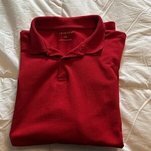 Men's Red Polo Shirt